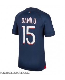 Günstige Paris Saint-Germain Danilo Pereira #15 Heimtrikot 2023-24 Kurzarm